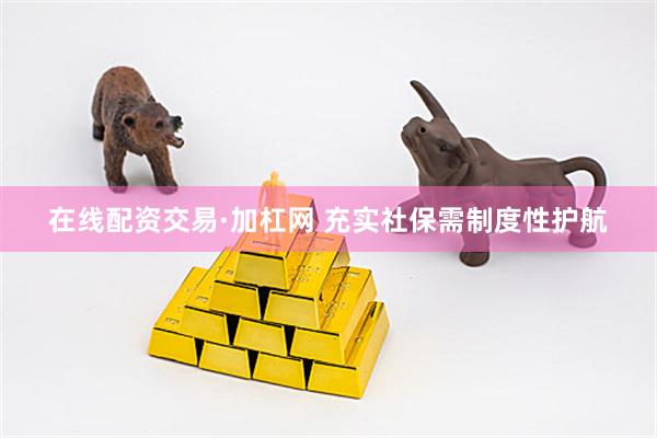 在线配资交易·加杠网 充实社保需制度性护航
